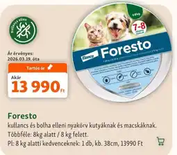 Fressnapf Foresto ajánlat