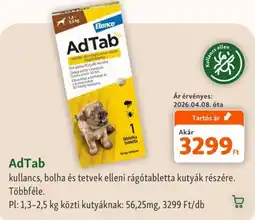 Fressnapf AdTab ajánlat