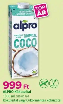 Herbaház Alpro kókuszital ajánlat