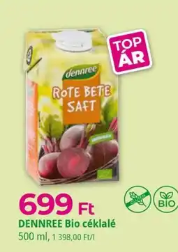 Herbaház Dennree bio céklalé ajánlat