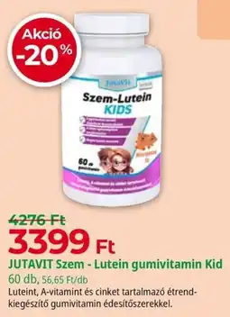 Herbaház Jutavit szem - lutein gumivitamin kid ajánlat