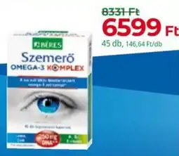 Herbaház Béres szemerő omega-3 komplex ajánlat