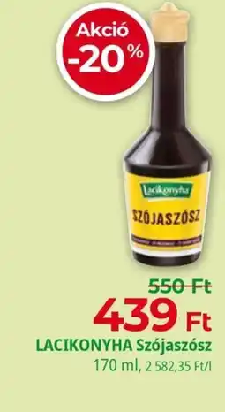 Herbaház Lacikonyha szójaszósz ajánlat