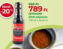 Herbaház Interherb sótét szójaszosz ajánlat