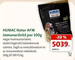 Fressnapf humac natur afm immunerősítő por ajánlat