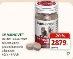 Fressnapf immunovet immunerősítő tabletta ajánlat