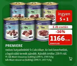 Fressnapf Premiere nedves kutyaeledel ajánlat