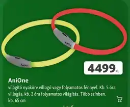Fressnapf AniOne világító nyakörv ajánlat