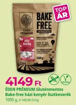 Herbaház Eden premium bake-free házi kenyér lisztkeverék ajánlat