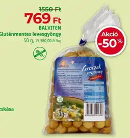 Herbaház Balviten gluténmentes levesgyöngy ajánlat