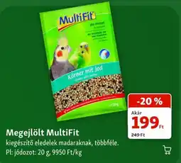 Fressnapf MultiFit kiegészítő edelek madaraknak ajánlat