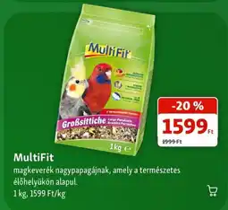 Fressnapf MultiFit magkeverék nagypapagájnak ajánlat