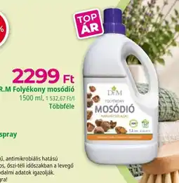 Herbaház Dr.M folyékony mosódio ajánlat