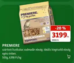 Fressnapf Premiere szárított lisztkukac vadmadár eleség ajánlat