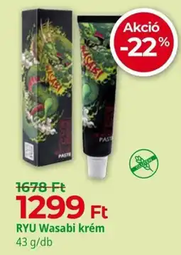 Herbaház Ryu wasabi krém ajánlat
