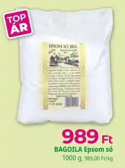 Herbaház Bagoila epsom só ajánlat