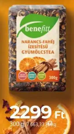 Herbaház benefitt gyümölcstea ajánlat
