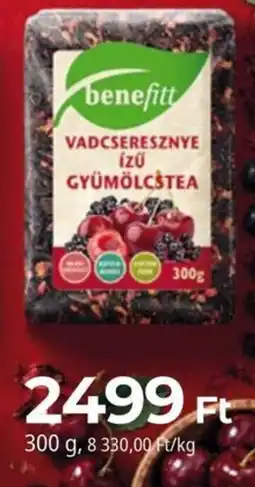 Herbaház benefitt gyümölcstea ajánlat