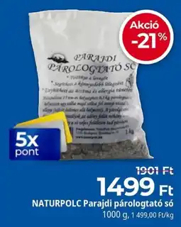 Herbaház Naturpolc parajdi párologtató só ajánlat