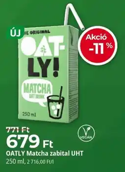 Herbaház Oatly matcha zabital uht ajánlat