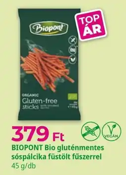 Herbaház Biopont bio gluténmentes sóspálcika ajánlat