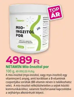 Herbaház Netamin Mio-Inozitol por ajánlat