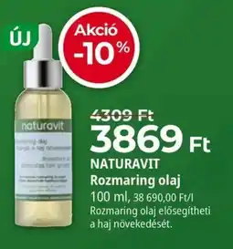 Herbaház Naturavit rozmaring olaj ajánlat