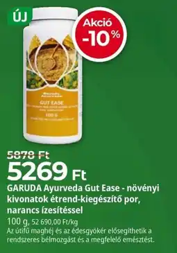 Herbaház Garuda ayurveda gut ease ajánlat