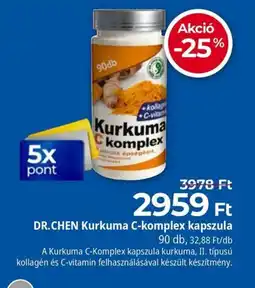 Herbaház Dr.chen kurkuma c-komplex kapszula ajánlat
