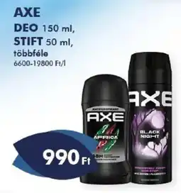 Azúr Axe deo,stift ajánlat
