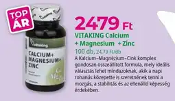 Herbaház Vitaking calcium + magnesium + zinc ajánlat