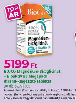 Herbaház Bioco magnézium-biszglicinát + bioaktív b6 megapack ajánlat