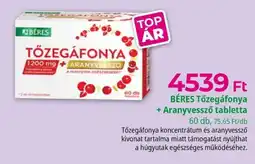 Herbaház Béres tőzegáfonya aranyvessző ajánlat