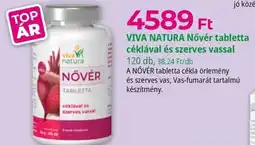 Herbaház Viva natura Növér tabletta ajánlat