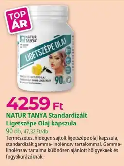 Herbaház Natur tanya standardizált ligetszépe olaj kapszula ajánlat