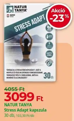 Herbaház Natur Tanya Stress Adapt kapszula ajánlat