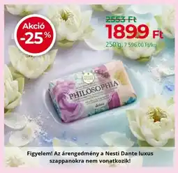 Herbaház Philosophia szappan ajánlat