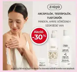 Herbaház Ziaja arcápolók, testápolók, tusfürdők ajánlat