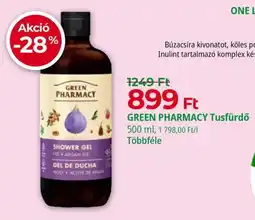 Herbaház green pharmacy tusfürdő ajánlat