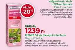Herbaház Biomed fekete nadálytó krém forte ajánlat