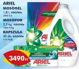 Azúr Ariel mosógél ajánlat