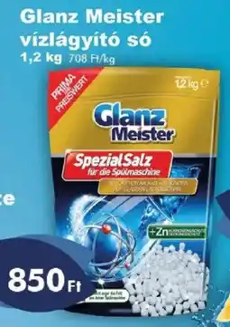 Azúr Glanz Meister vízlágyító só ajánlat