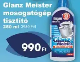 Azúr Glanz Meister mosogatógép tisztító ajánlat