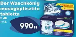 Azúr Der waschkönig mosógéptisztító tabletta ajánlat