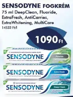 Azúr Sensodyne fogkrém ajánlat