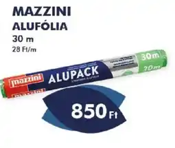 Azúr Mazzini alufólia ajánlat