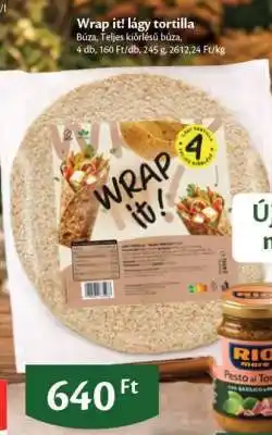EcoFamily Wrap it! lágy tortilla ajánlat
