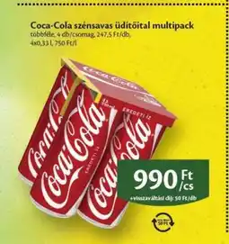 EcoFamily Coca-Cola szénsavas üdítőital multipack ajánlat