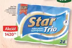 EcoFamily Star Trio toalettpapír ajánlat