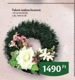 EcoFamily Tekert szalma koszorú ajánlat